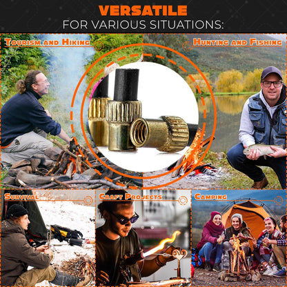 25 Pcs Flint Striker for Torch Efficient Torch Striker Compact Spark Lighter for Gas Soldering Irons Easy to Carry Fire Starter for Camping High Quality Replacements for Long Term Performance