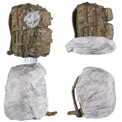 Winter Camo Backpack Cover Water Repellent anti Dust Ultra Lightweight